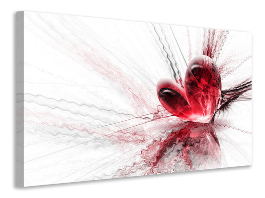 Leinwandbild Herzspiegelung