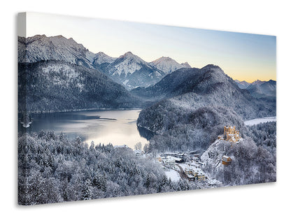 Leinwandbild Schloss Neuschwanstein im Ammergebierge