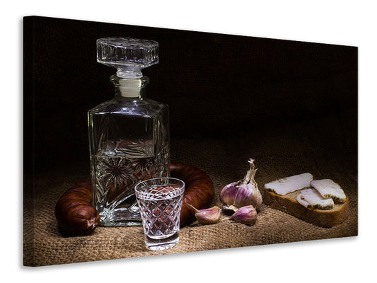 Leinwandbild Zeit zum Apéro