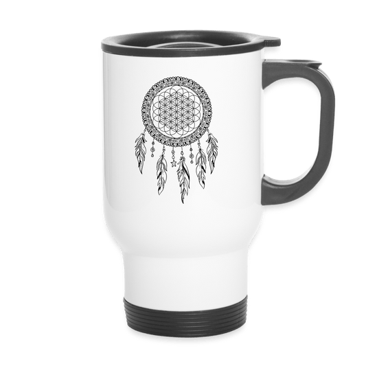 Traumfänger - Travel Mug - weiß